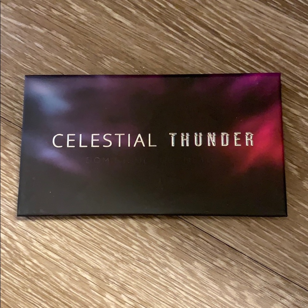 Dominique cosmetics celestial thunder pallet